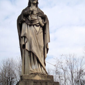 Statua del Sacro Cuore di Gesù - Diga del Retorto