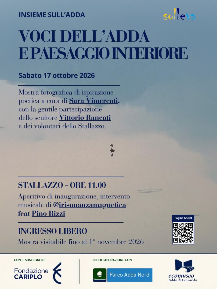 Voci dell’Adda e Paesaggio Interiore Voci dell’Adda e Paesaggio Interiore